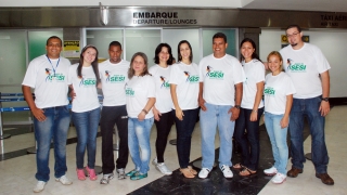 Atletas que representarão Mato Grosso do Sul em Goiás.
