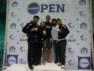 Equipe Claudionor no Open de Florianópolis