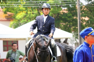Luís Cintra foi vice-campeã e 4º lugar da série Jovens Cavaleiros 1,10m