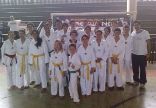 Academia Fábio Costa na 11ª Copa Black Tiger de Taekwondo 