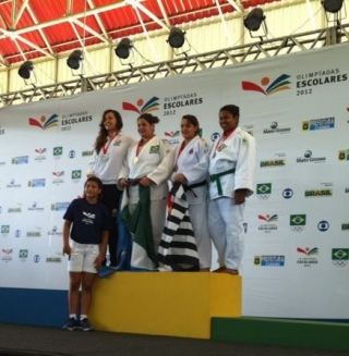 Camila bateu Isadora Pereira, do Distrito Federal, e ficou com o ouro pela terceira vez seguida nas Olimpíadas Escolares.