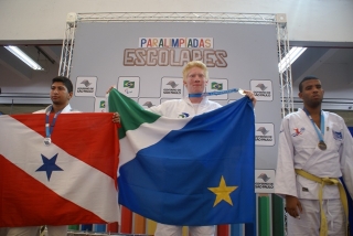 Luan Pimentel conquistou a medalha de ouro na categoria B