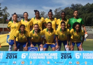 Patrícia Sochor veste a camisa 11 da Seleção Sub-20