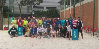 Representante de MS participa de curso do beach tennis na capital paulista