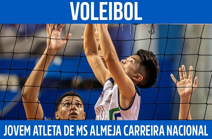 Jovem atleta de MS concilia vôlei de quadra e areia e projeta carreira nacional