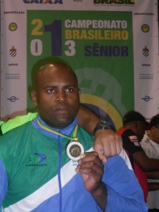 Sérgio Freitas trouxe medalha de bronze para o estado.