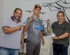 Prefeito de Corumbá recebe atleta vice-campeão brasileiro de Kickboxing