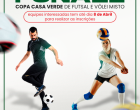 Nova Andradina abre inscrições para a Copa Casa Verde de Futsal e Vôlei