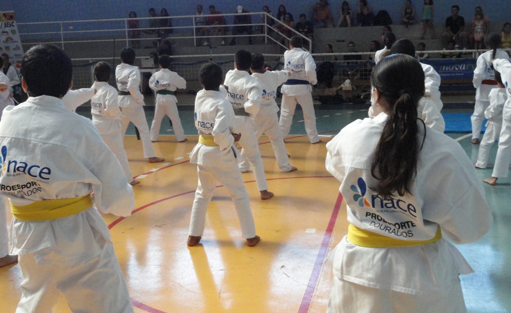 Alunos do Nace são destaques em Festival de Taekwondo
