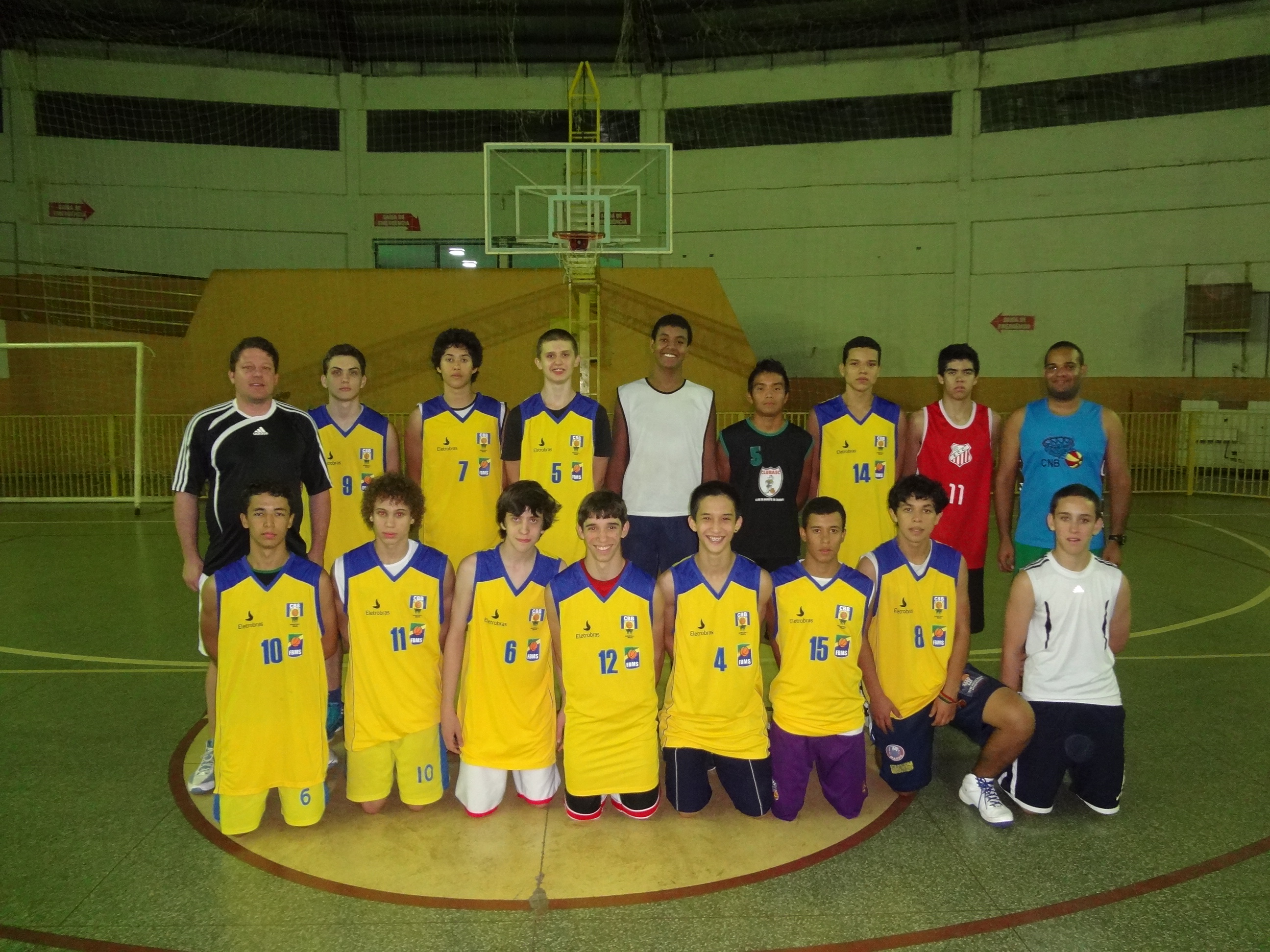 Seleção Sub-15 do Estado participou de segunda etapa de treinos, em Nova Andradina