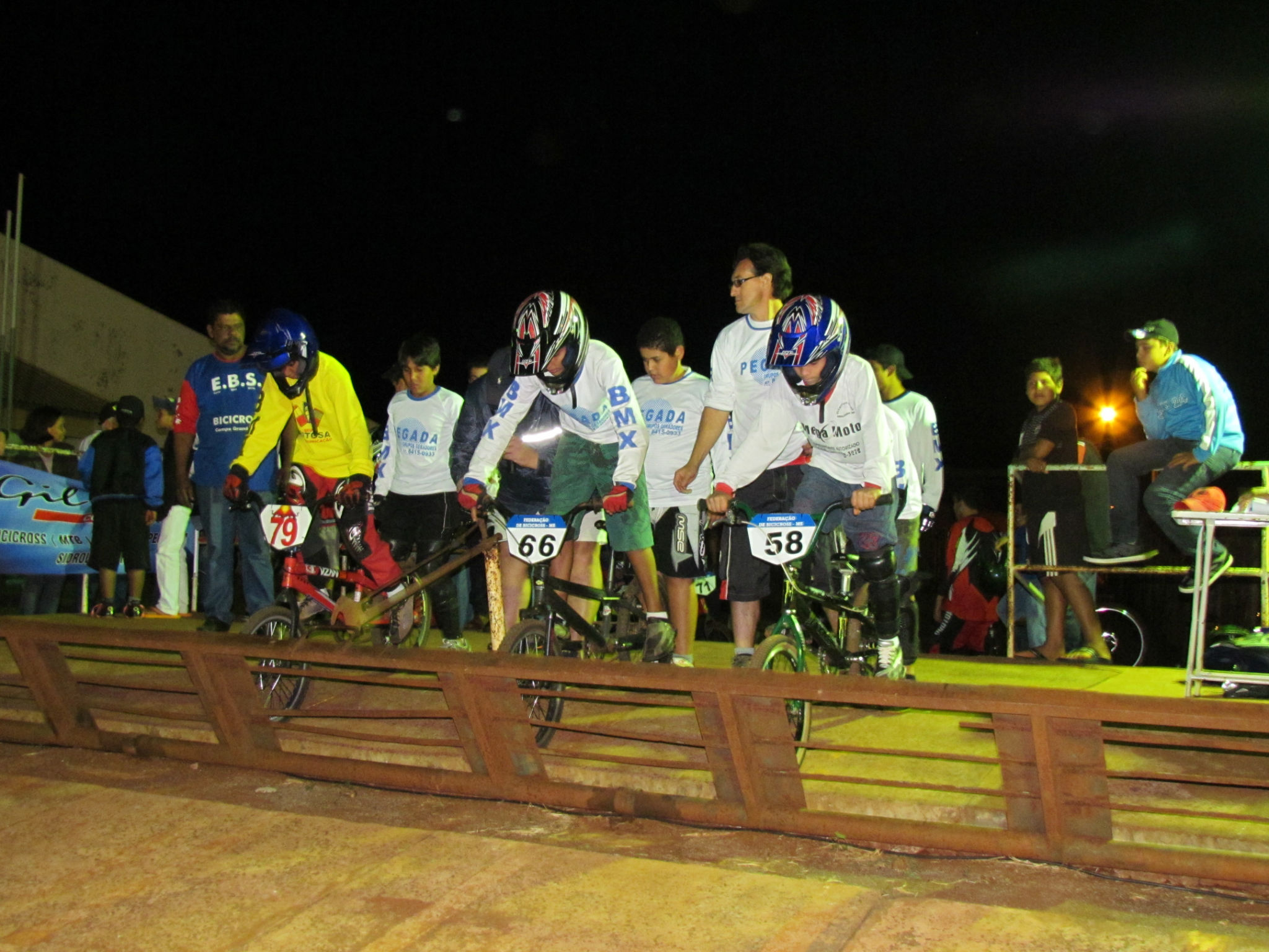 Federação do MS realizou, neste final de semana, 1° Open Noturno de BMX 