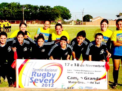 Time feminino do Guaicurus é vice-campeão em Torneio Nacional de seven em Campo Grande