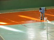 Departamento de Esportes de Chapadão inicia manutenção no Ginásio Municipal