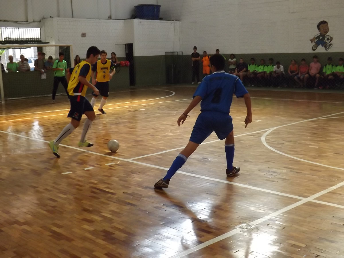 1ª rodada da Copa Pelezinho Ensino Médio realizada neste sábado