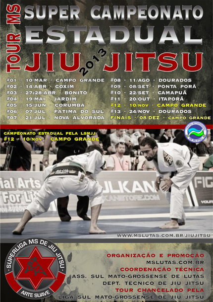 Campeonato Estadual de Jiu-Jítsu pretende reunir cerca de 300 atletas em Corumbá