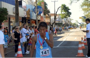 Atleta indígena é destaque na 27ª Maratona do Fogo em Dourados