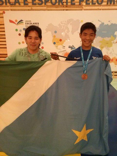 Atleta de MS recebe prêmio de Atleta Superação nos Jogos Escolares da Juventude