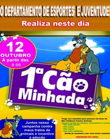 Eldorado vai promover primeira "Cãominhada” neste sábado