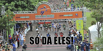 Estrangeiros conquistam Meia-maratona da Volta das Nações