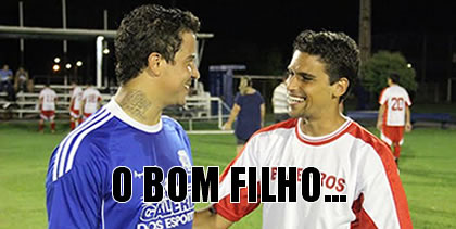 De férias em Campo Grande, Jean reúne amigos em partida amistosa
