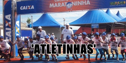Maratoninha deve reunir mais de mil crianças neste domingo na Capital