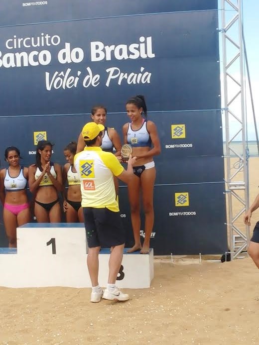 Atleta de Três Lagoas é mais uma a seguir os caminhos do Vôlei de Praia em Saquarema (RJ)