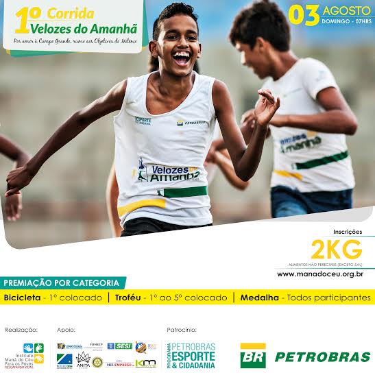 Instituto Maná do Céu realiza 1ª Corrida Velozes do Amanhã