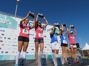 Mais de 500 atletas participam de corrida em shopping da Capital