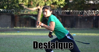 Lesão tira jogadora de MS do mundial de futebol americano flag