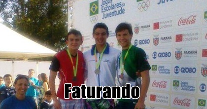 MS fatura Ouro, Prata e Bronze nosJogos Escolares da Juventude