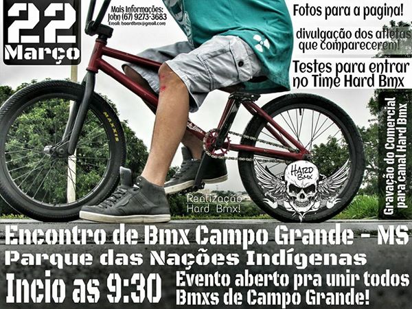 Encontro de BMX vai reunir várias modalidades