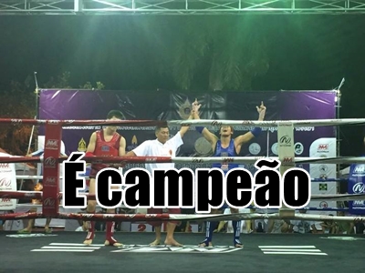 Luan Pedroso conquista Mundial de Junior de Muay Thai