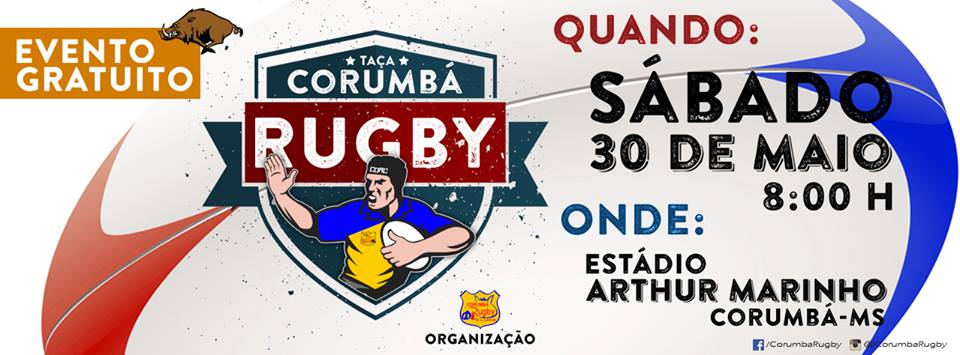 Taça Corumbá de Rugby 7's acontece neste sábado