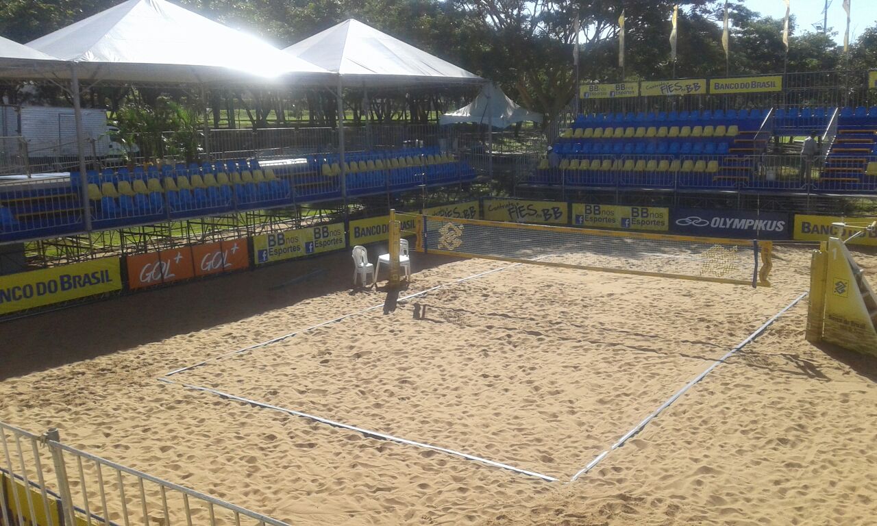 Campo Grande recebe etapa do Circuito Nacional de Vôlei de Praia nessa segunda