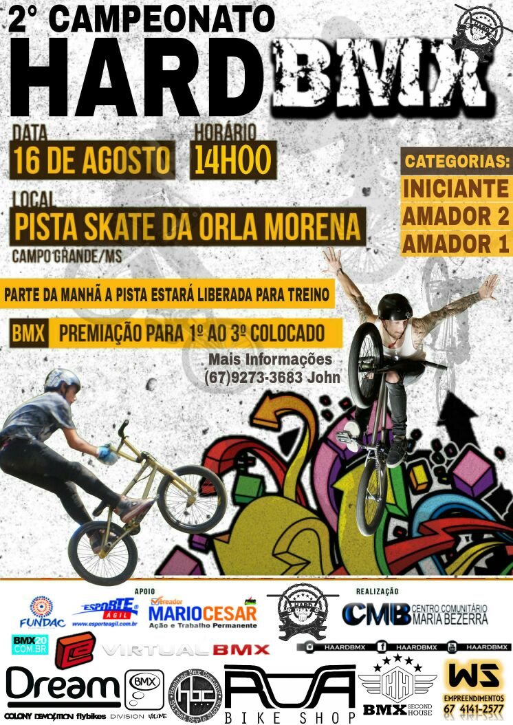 2º Campeonato Hard BMX está com inscrições abertas