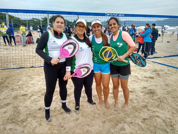 Equipe de Beach Tennis de MS conquista resultado importante na 1ª Copa Federações CBT