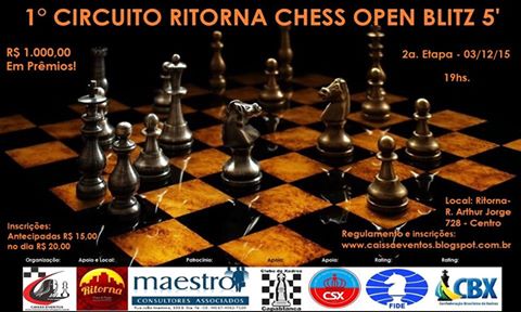 Segunda etapa do Circuito Ritorna será realizado no domingo