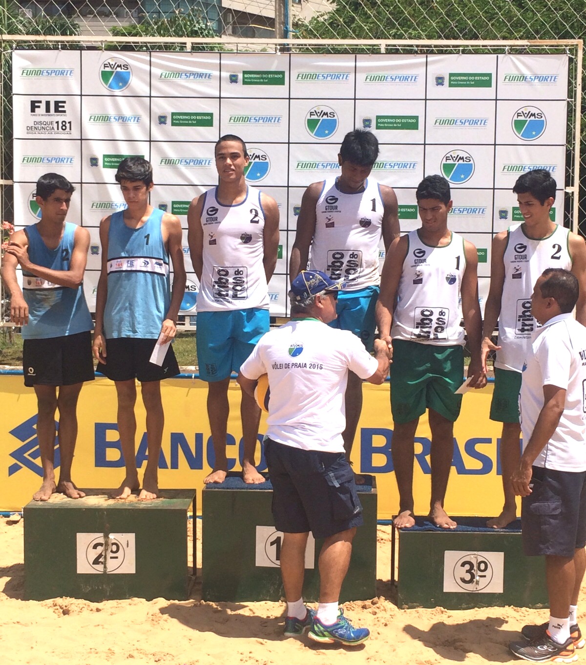 Regis e Denilson vencem etapa do Estadual de Vôlei de Praia