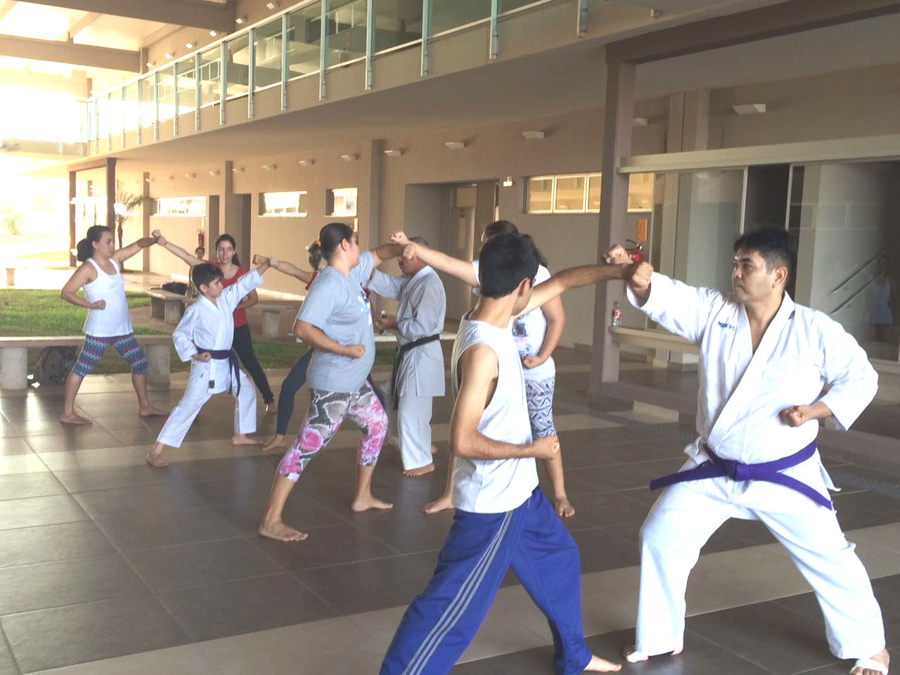 Universidade de Campo Grande oferece aulas de Karatê