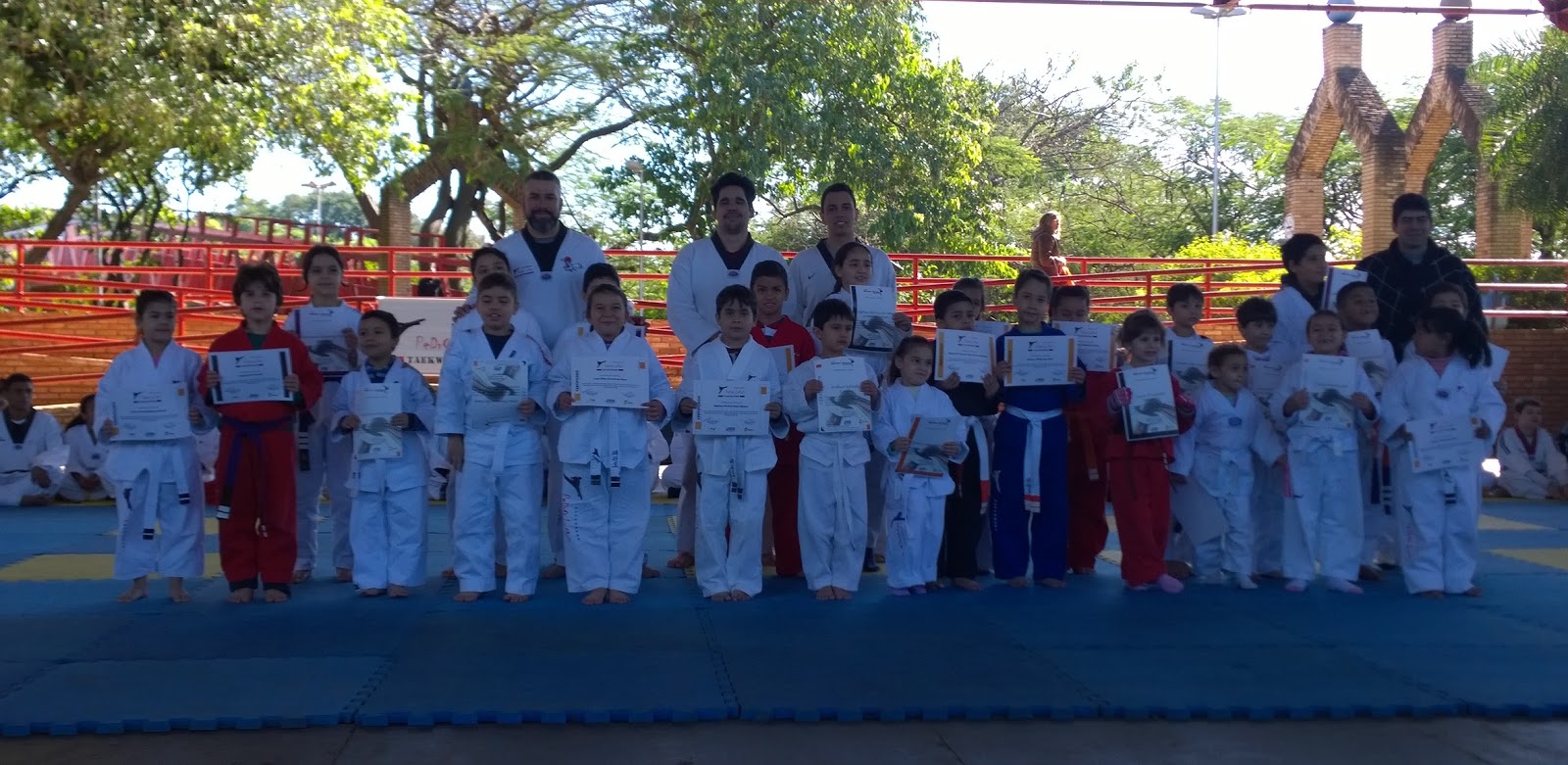 Academias realizam exame de faixa em Campo Grande