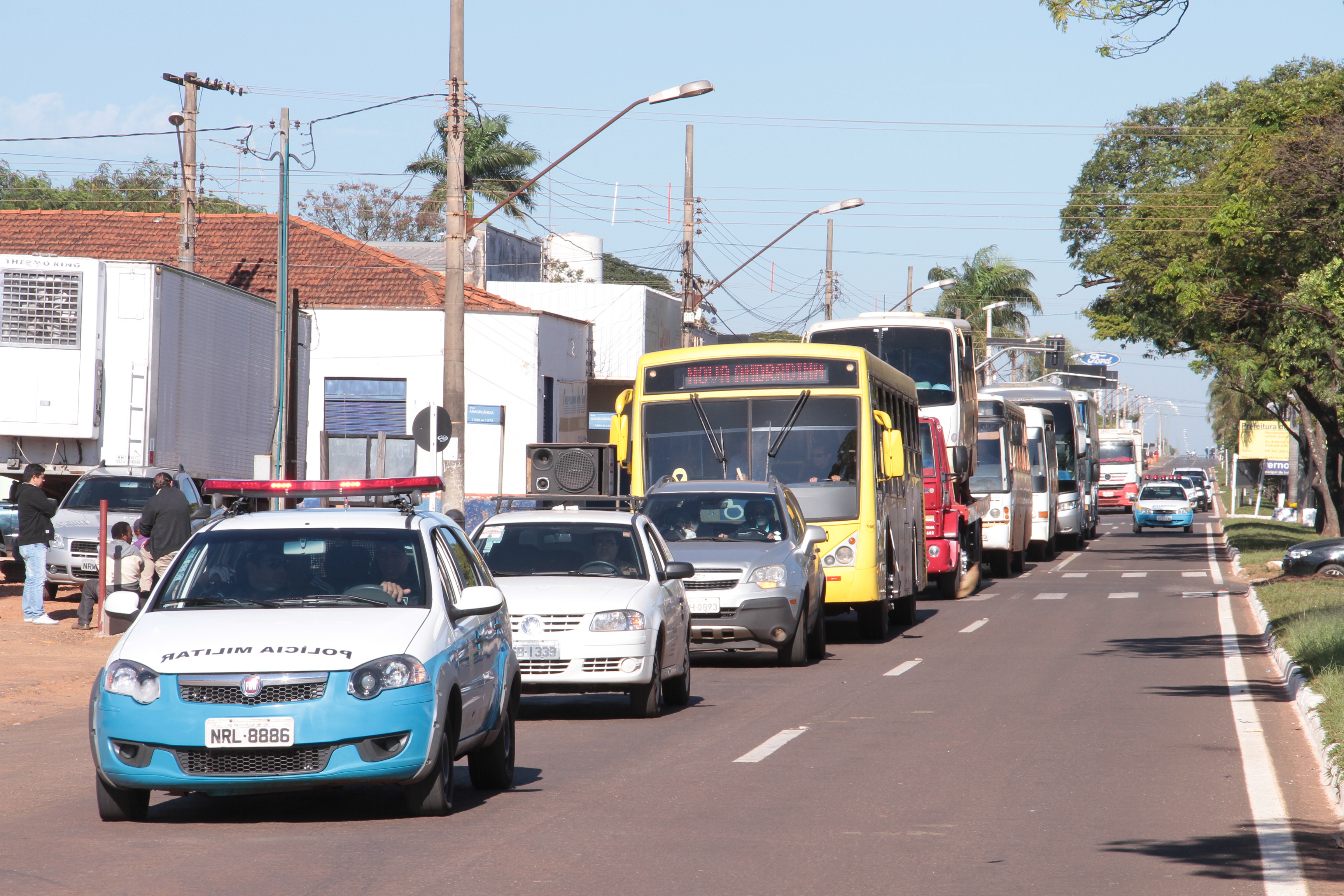 Organização testa percurso da Tocha Olímpica em Nova Andradina
