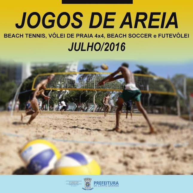Funesp abre inscrições para Jogos de Areia 2016