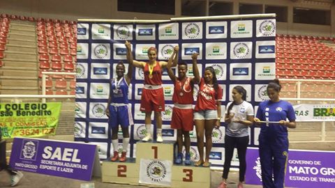 De volta, Aline Santana conquista o ouro no Brasileiro