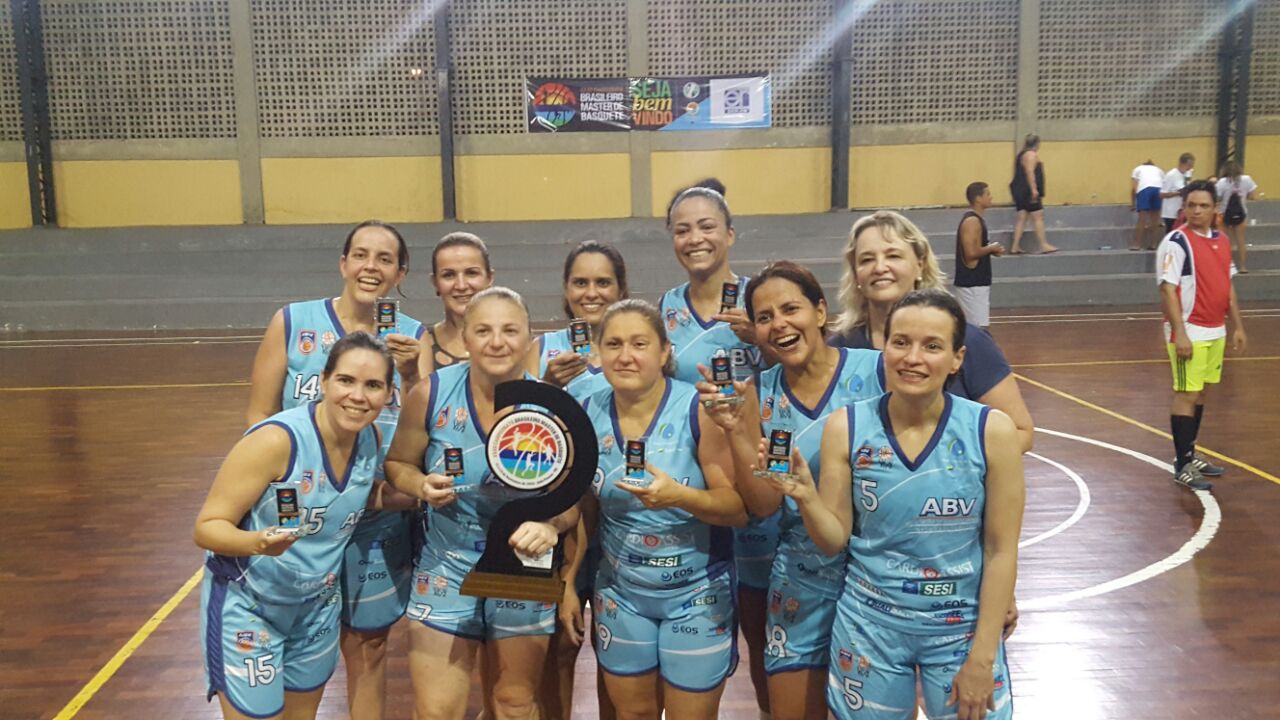 Equipe da ABV conquista o bronze no Brasileiro de Veteranos