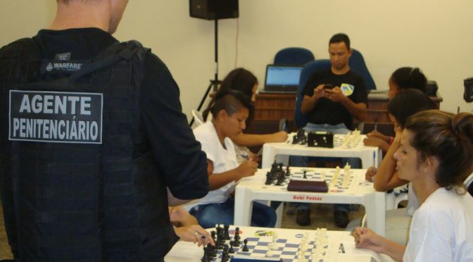 Detentas de Corumbá conquistam 2ª e 3ª colocações no campeonato estadual feminino de xadrez