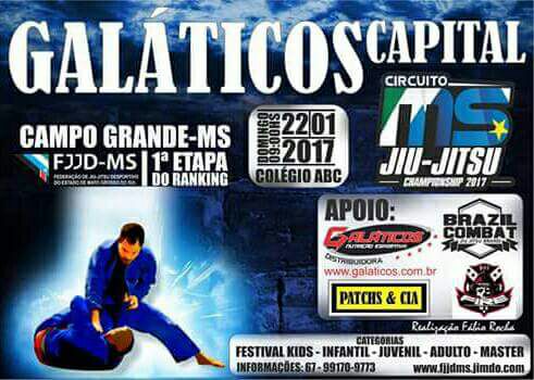 ABC recebe primeira etapa do Circuito MS de Jiu-jitsu dia 22