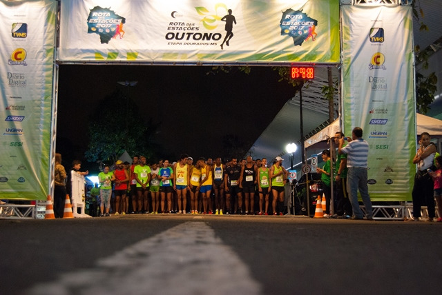 Corrida em Dourados incentiva participantes para novos desafios