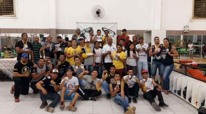 Bonito vence estadual de luta de braço