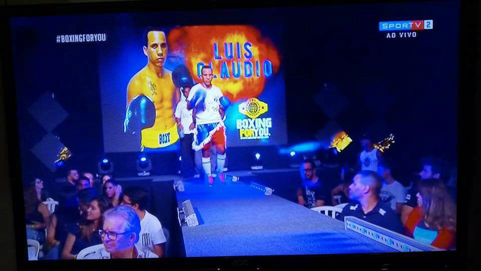 Luís “Punho de Aço” vence e caminha firme no boxe profissional