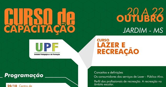 Fundesporte leva curso de Lazer e Recreação a Jardim